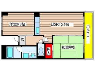 グランルーツ高坂の物件間取画像